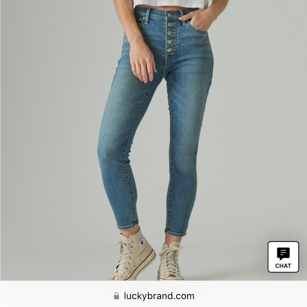 Lucky Brand Jeans- High Rise Skinny Bridgette